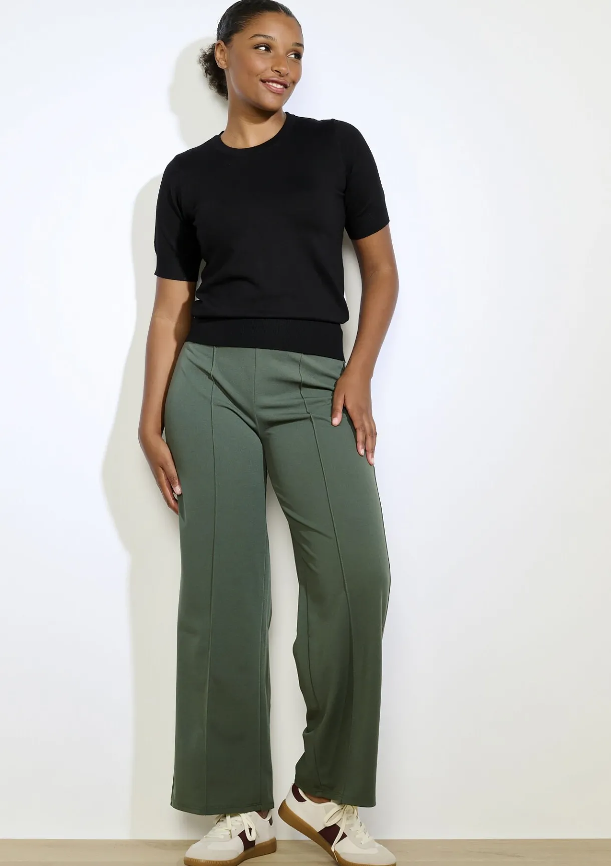 LolaLiza Geribbelde trui- Truien En Cardigans