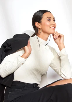 LolaLiza Geribbelde trui- Truien En Cardigans