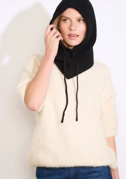 LolaLiza Geribde balaclava met koordjes- Accessoires