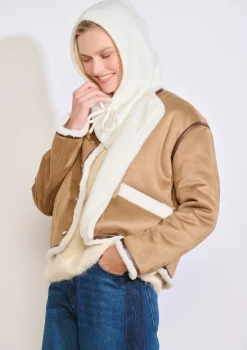 LolaLiza Geribde balaclava met koordjes- Accessoires