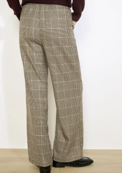 LolaLiza Geruite rechte broek- Broeken