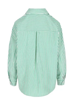 LolaLiza Gestreept hemd met hartdetail- Blouses En Hemden