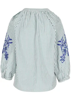 LolaLiza Gestreept hemd met pailletten- Blouses En Hemden