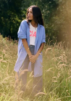 LolaLiza Gestreepte hemdjurk- Jurken