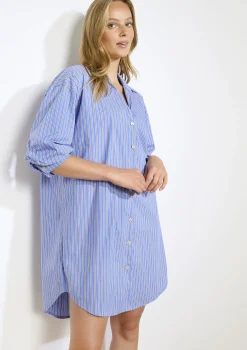 LolaLiza Gestreepte hemdjurk- Jurken