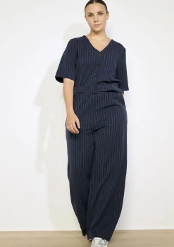 LolaLiza Gestreepte jumpsuit met ceintuur- Jumpsuits