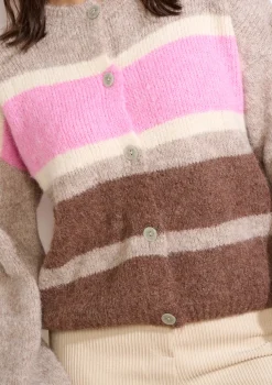 LolaLiza Gestreepte zachte vest- Truien En Cardigans