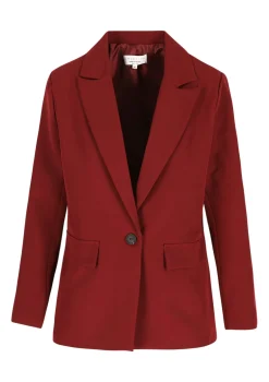 LolaLiza Getailleerde blazer met knoop- Vesten En Blazers|Co-Ord Sets