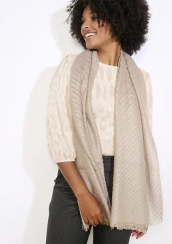 LolaLiza Glanzende geweven sjaal- Accessoires