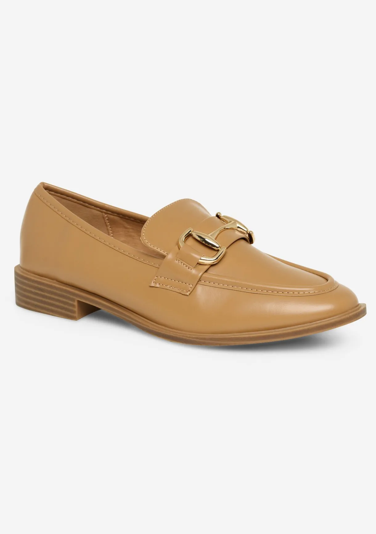 LolaLiza Glanzende loafers met gesp- Schoenen