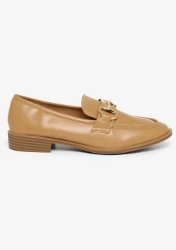 LolaLiza Glanzende loafers met gesp- Schoenen