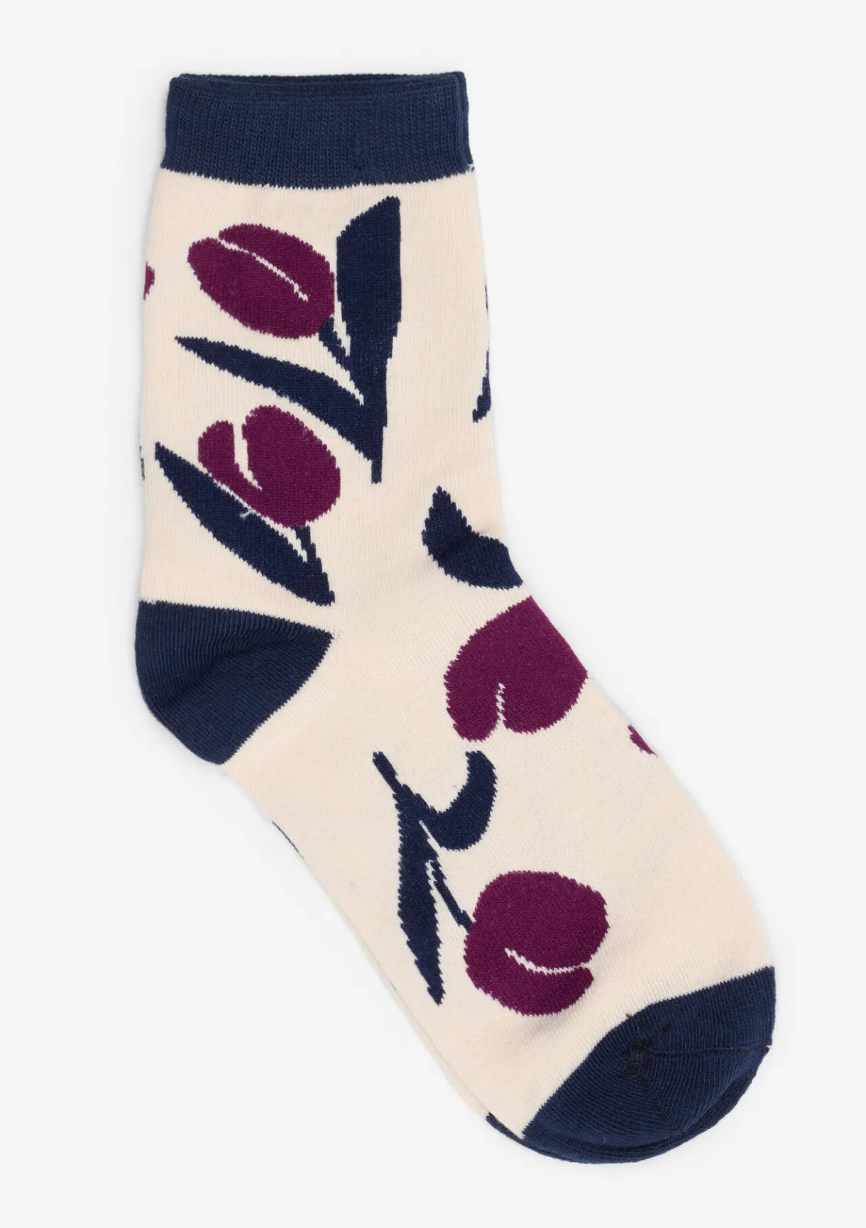 LolaLiza Grafische sokken met tulpen- Accessoires