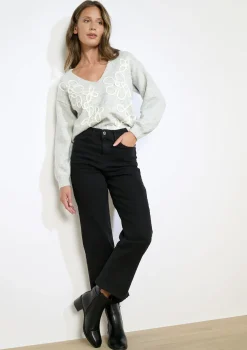 LolaLiza High waist wide jeans- Jeans