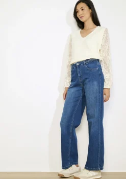 LolaLiza High-waist wijde jeans- Jeans