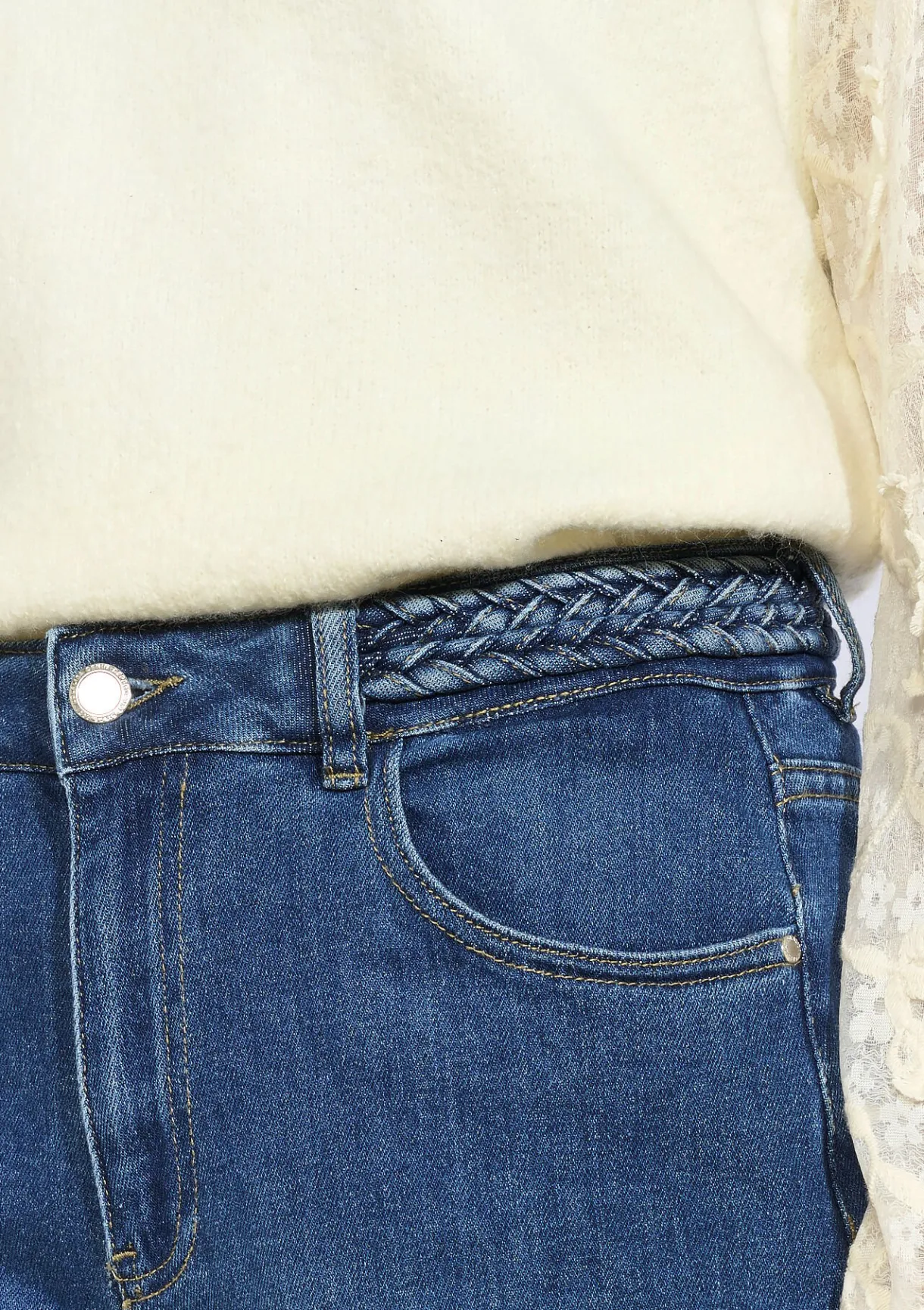 LolaLiza High-waist wijde jeans- Jeans