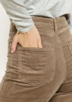 LolaLiza Hoge corduroy broek- Broeken