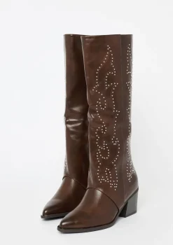 LolaLiza Hoge laarzen met studs- Schoenen