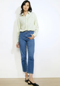 LolaLiza Hoge taille rechte jeans- Jeans