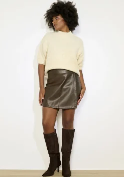 LolaLiza Imitatielederen skort- Rokken