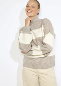 LolaLiza Jacquard coltrui- Truien En Cardigans