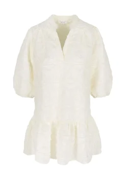 LolaLiza Jacquardjurk met pofmouwen- Jurken