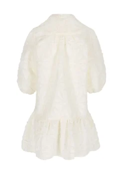 LolaLiza Jacquardjurk met pofmouwen- Jurken