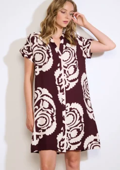 LolaLiza Jurk met grafische print- Jurken