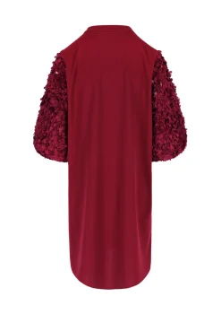 LolaLiza Jurk met structuurmouwen- Jurken