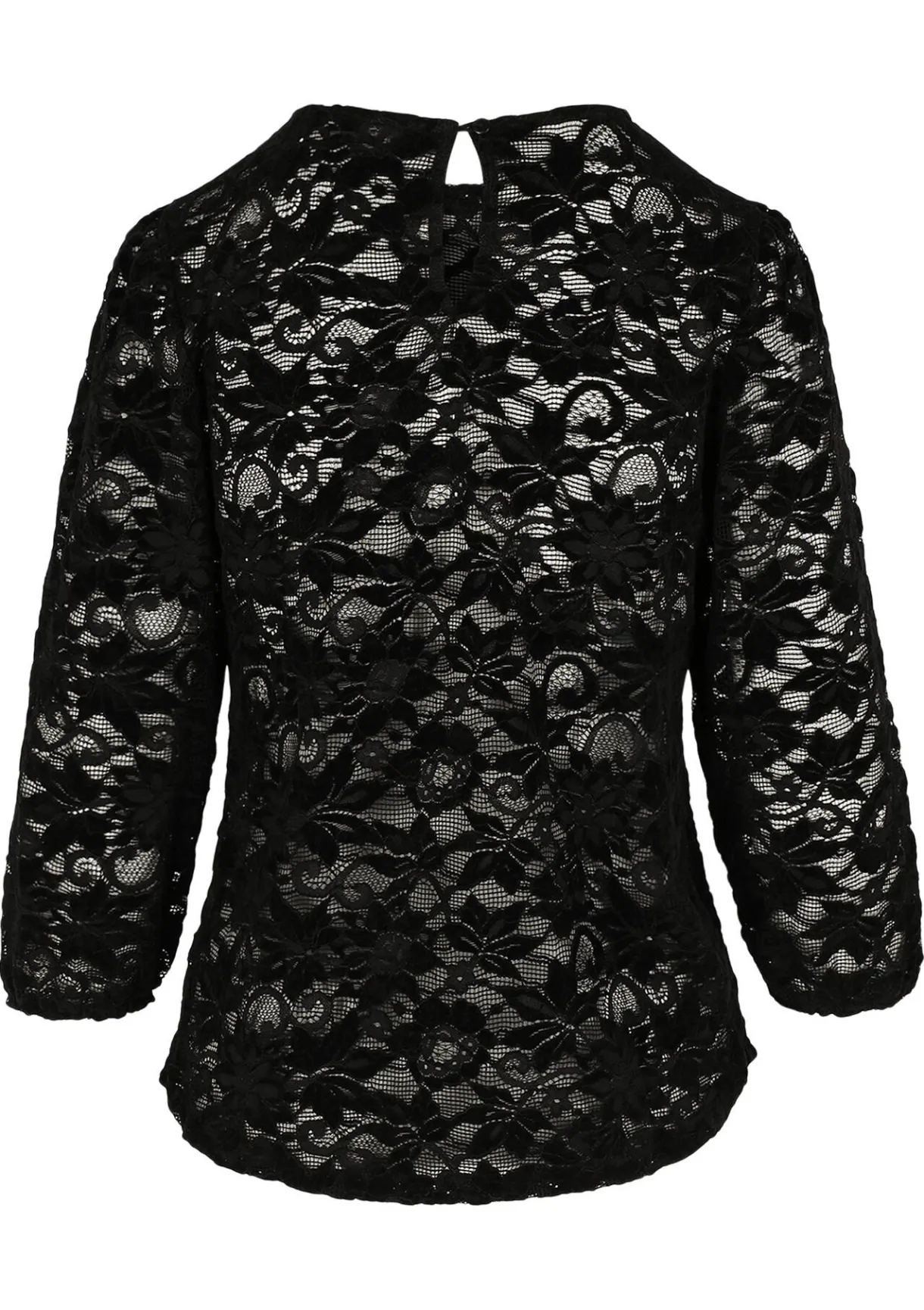 LolaLiza Kanten top met 3/4-mouwen- Tops En T-Shirts