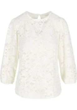 LolaLiza Kanten top met 3/4-mouwen- Tops En T-Shirts