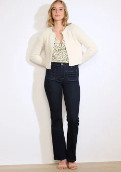 LolaLiza Kort fluffy vestje- Truien En Cardigans