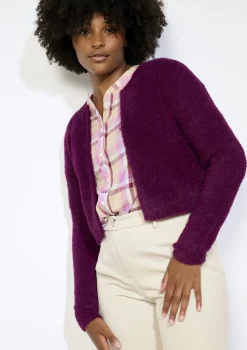 LolaLiza Kort fluffy vestje- Truien En Cardigans