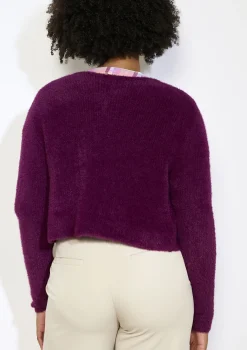 LolaLiza Kort fluffy vestje- Truien En Cardigans