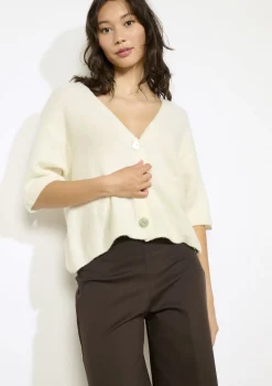 LolaLiza Kort vest met opvallende knopen- Truien En Cardigans