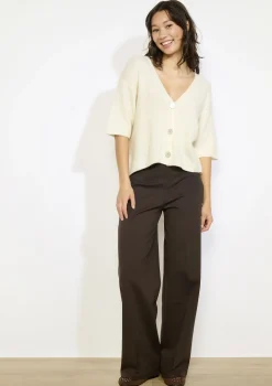 LolaLiza Kort vest met opvallende knopen- Truien En Cardigans