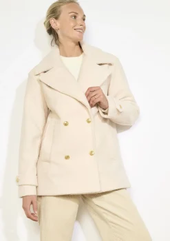 LolaLiza Korte bouclé jas- Mantels En Jassen