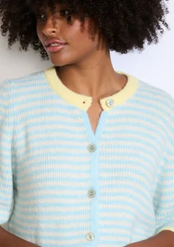 LolaLiza Korte gestreepte vest- Truien En Cardigans