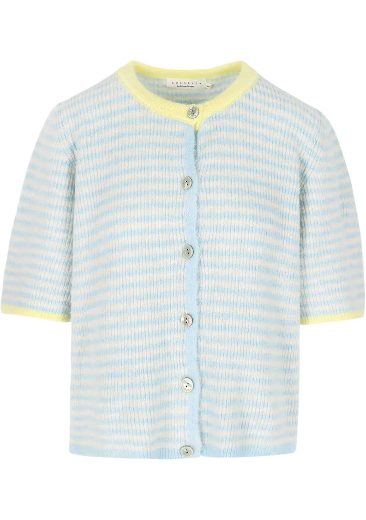 LolaLiza Korte gestreepte vest- Truien En Cardigans