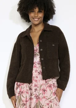 LolaLiza korte jas met textuur- Vesten En Blazers