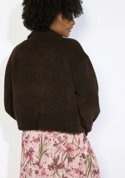 LolaLiza korte jas met textuur- Vesten En Blazers