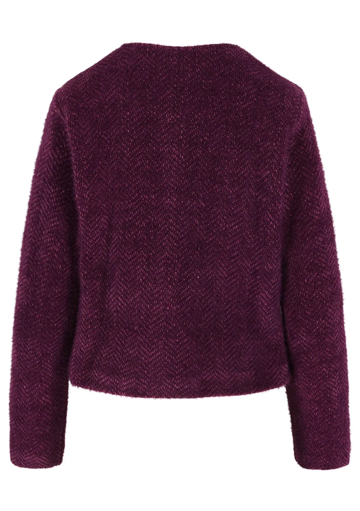 LolaLiza Korte jas met zachte stof en knopen- Vesten En Blazers