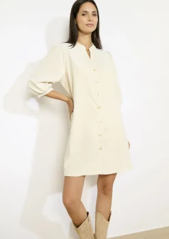 LolaLiza Korte jurk in ribfluweel- Jurken