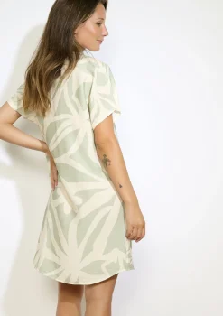 LolaLiza Korte overhemdjurk met print- Jurken