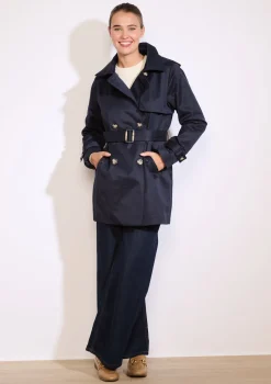 LolaLiza Korte trench met ceintuur- Mantels En Jassen