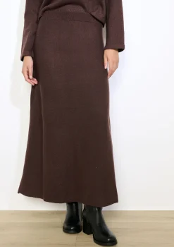 LolaLiza Lange gebreide rok- Rokken