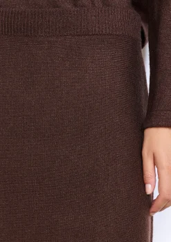 LolaLiza Lange gebreide rok- Rokken