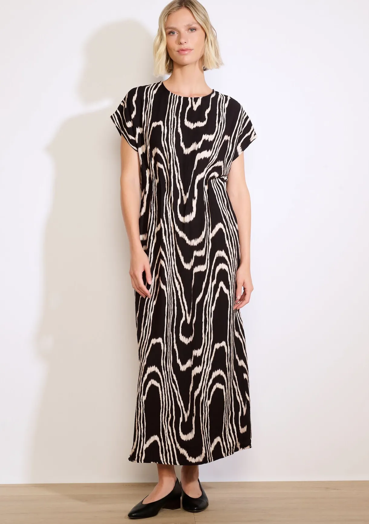 LolaLiza Lange jurk met print- Jurken