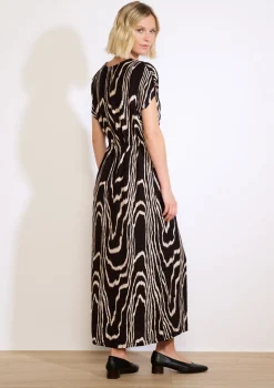 LolaLiza Lange jurk met print- Jurken