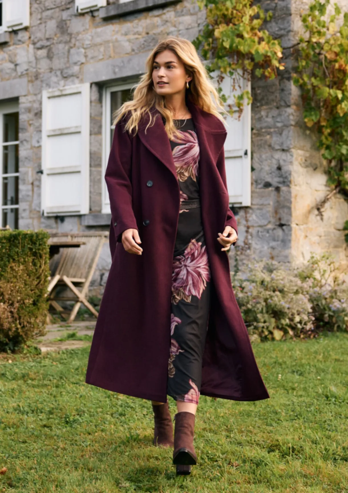 LolaLiza Lange mantel met ceintuur- Mantels En Jassen