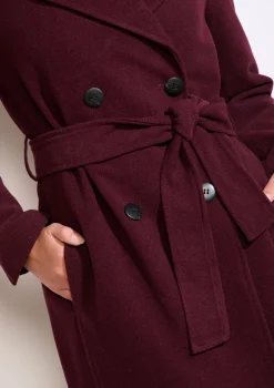 LolaLiza Lange mantel met ceintuur- Mantels En Jassen